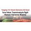 Yargıtay 18. Hukuk Dairesine Ait Karar
