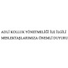 ADLİ KOLLUK YÖNETMELİĞİ İLE İLGİLİ