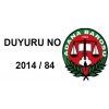 Duyuru No: 2014 / 84 