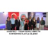 Gazeteci-Yazar Nuray MERT’in konferansı ilgiyle izlendi