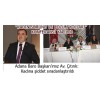 Baro Başkanı Av. Çıtırık: Kadına şiddet sıradanlaştırıldı