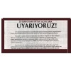 29 BARO'DAN ORTAK AÇIKLAMA