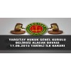 17 HAZİRAN 2015 TARİHLİ İLK KARAR