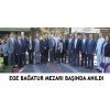 EGE BAĞATUR MEZARI BAŞINDA ANILDI