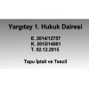 T.C. YARGITAY 1. HUKUK DAİRESİ