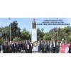 Atatürk Anıtı'na çelenk sunuldu (05.06.2016)