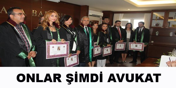 ONLAR ŞİMDİ AVUKAT