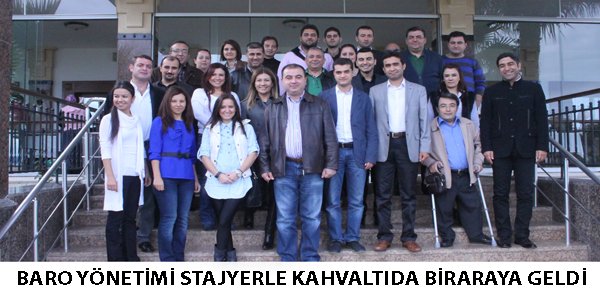 BARO YÖNETİMİ STAJYERLE KAHVALTIDA BİRARAYA GELDİ