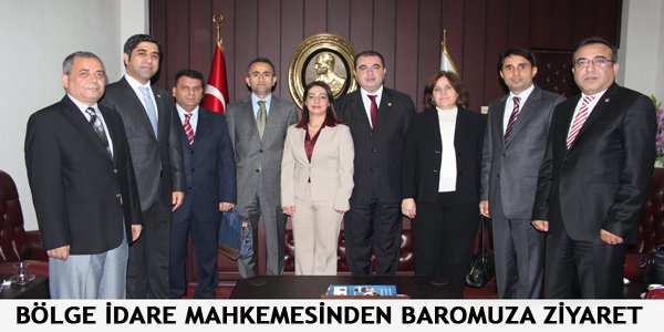 BÖLGE İDARE MAHKEMESİ BAŞKANI SAYIN TÜLAY BULGURCU, BARO BAŞKANIMIZ AV. MENGÜCEK GAZİ ÇITIRIK’A HAYIRLI OLSUN ZİYARETİNDE BULUNDU.