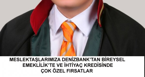 MESLEKTAŞLARIMIZA DENİZBANK’TAN BİREYSEL EMEKLİLİK’TE VE İHTİYAÇ KREDİSİNDE ÇOK ÖZEL FIRSATLAR