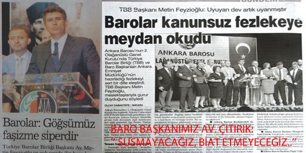 Av. Çıtırık: ''Susmayacağız, biat etmeyeceğiz..''