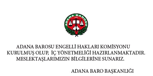 ENGELLİ HAKLARI KOMİSYONU KURULMUŞTUR