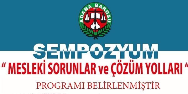 SEMPOZYUM DUYURUSU VE PROGRAMI