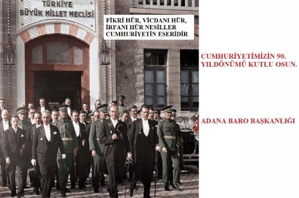 FİKRİ HÜR, VİCDANI HÜR, İRFANI HÜR NESİLLER CUMHURİYETİN ESERİDİR.