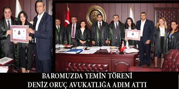 DENİZ ORUÇ AVUKATLIĞA ...