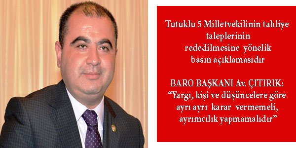 Tutuklu 5 Milletvekilinin