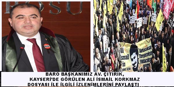 Ali İsmail Korkmaz...