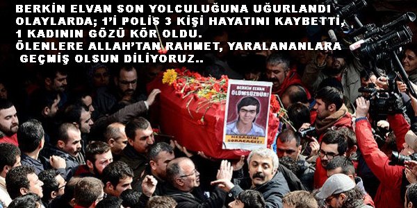 ÇIKAN OLAYLARDA..