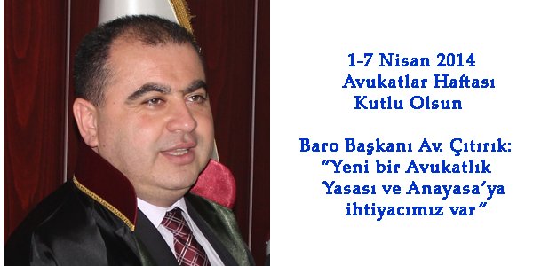 Yeni bir Avukatlık Yasası