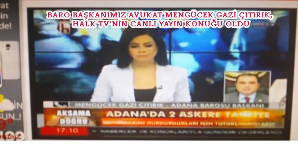 BARO BAŞKANIMIZ, HALK TV'NİN KONUĞU OLDU