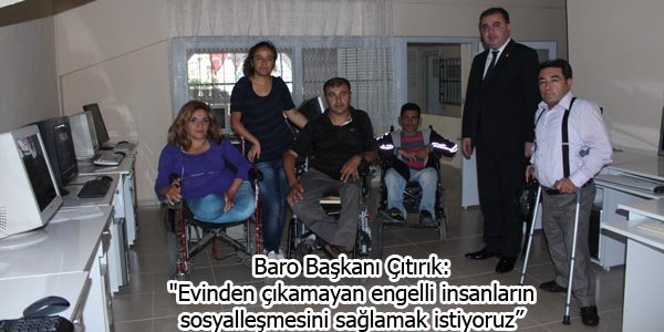 engelli insanların sosyalleşmesini