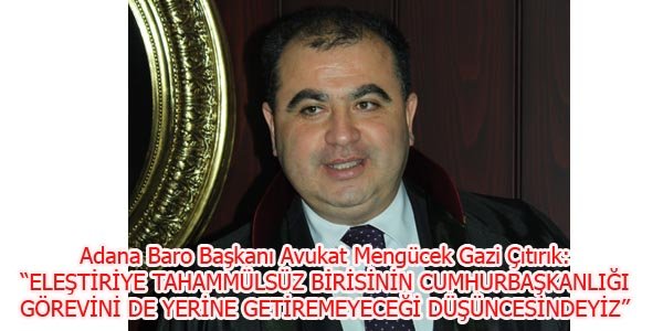 ELEŞTİRİLERE TAHAMMÜLSÜZ