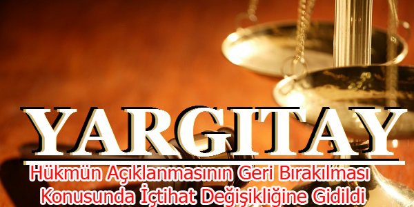 Hükmün Açıklanmasının
