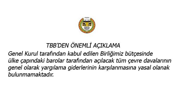 TBB'DEN ÖNEMLİ AÇIKLAMA