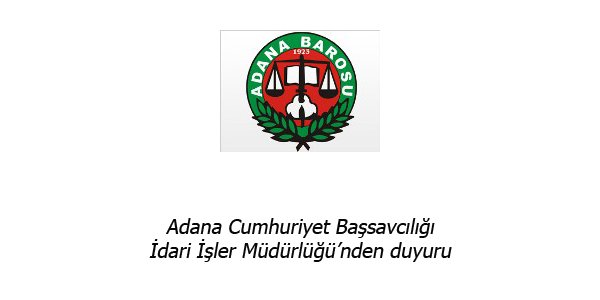 İdari İşler Müdürlüğü'nden duyuru