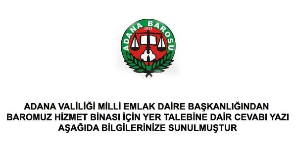 MİLLİ EMLAK DAİRESİ CEVABİ YAZI