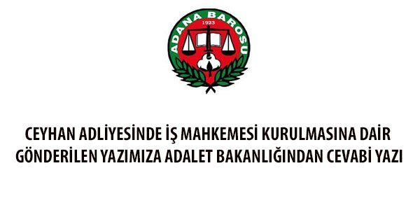 İŞ MAHKEMESİ KURULMASI HAKKINDA