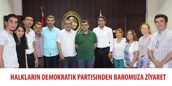 HALKLARIN DEMOKRATİK PARTİSİNDEN BAROMUZA ZİYARET