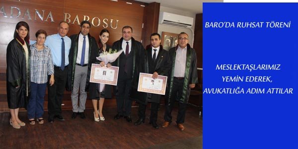 Av.Necati Tavşan ve Av. Fulden Şendağ yemin etti