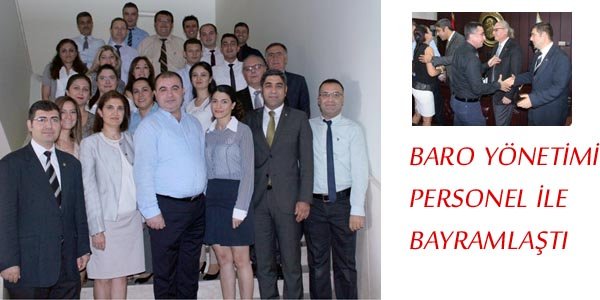 BARO YÖNETİMİ PERSONEL İLE BAYRAMLAŞTI-02.10.2014