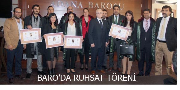 Tören-GENÇ MESLEKTAŞLARIMIZ RUHSAT ALDI
