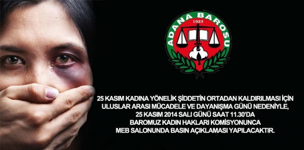 KADIN HAKLARI BASIN AÇIKLAMASI