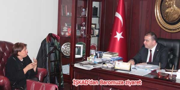 İŞKAD'dan Baro'ya ziyaret