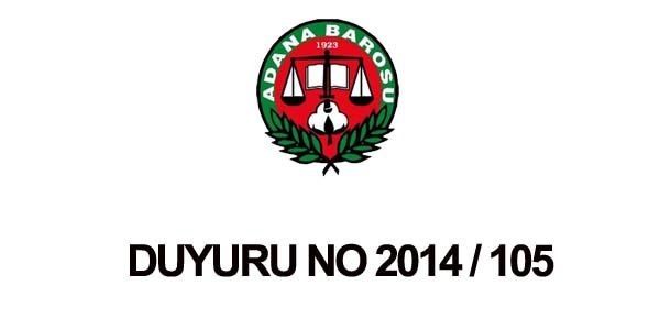 Duyuru 2014/105
