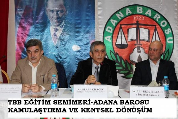 TBB MESLEK İÇİ EĞİTİM SEMİNERLERİ II. DÖNEM-31.01.2015