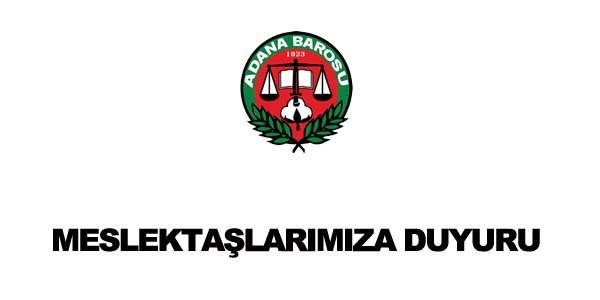Tunceli Baro Başkanı Av. Uğur YEŞİLTEPE hk.