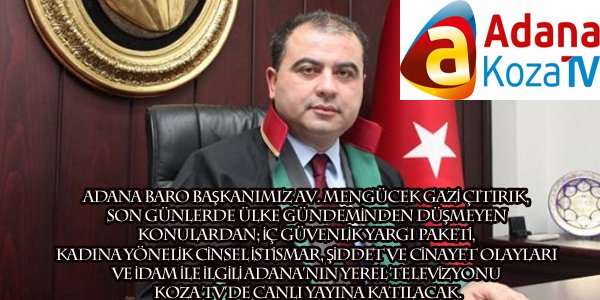 KOZA TV’DE CANLI YAYIN