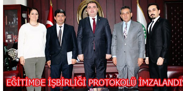 EĞİTİMDE İŞBİRLİĞİ PROTOKOLÜ İMZALANDI
