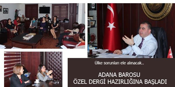 ÖZEL DERGİ HAZIRLIĞINA BAŞLANDI