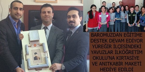 Adana Barosu'ndan eğitime destek (14.04.2015)
