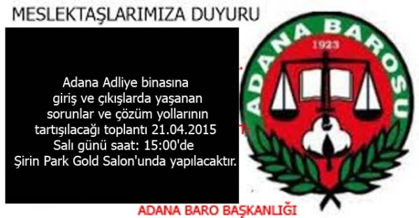 ADLİYE GİRİŞ-ÇIKIŞLARDA YAŞANAN SORUNLAR