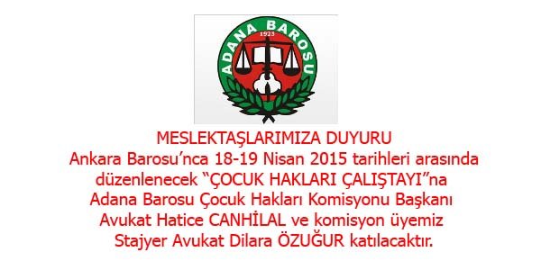 Çocuk Hakları Komisyonu Ankara'ya gidiyor
