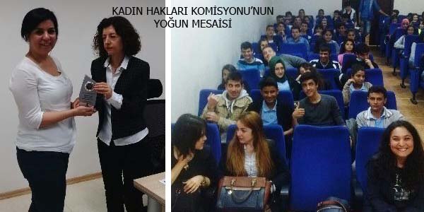 KADIN HAKLARI KOMİSYONUNUN YOĞUN MESAİSİ