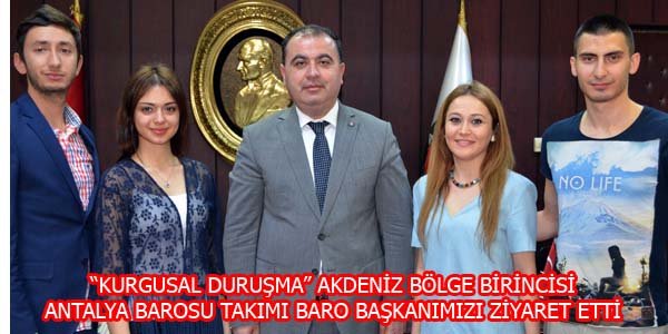 Akdeniz Bölge Birincisi Antalya Barosu
