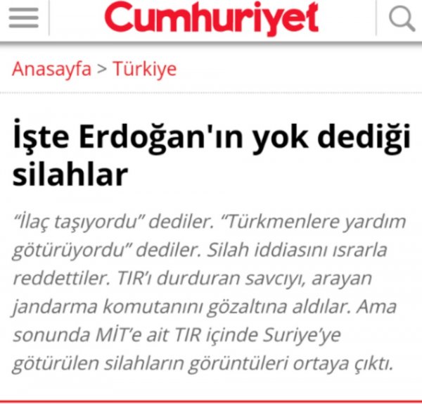 Erdoğan'ın yok dediği silahlar