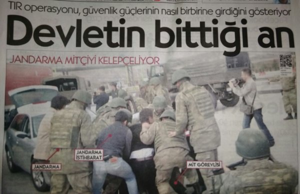 TIR operasyonu, güvenlik güçlerinin